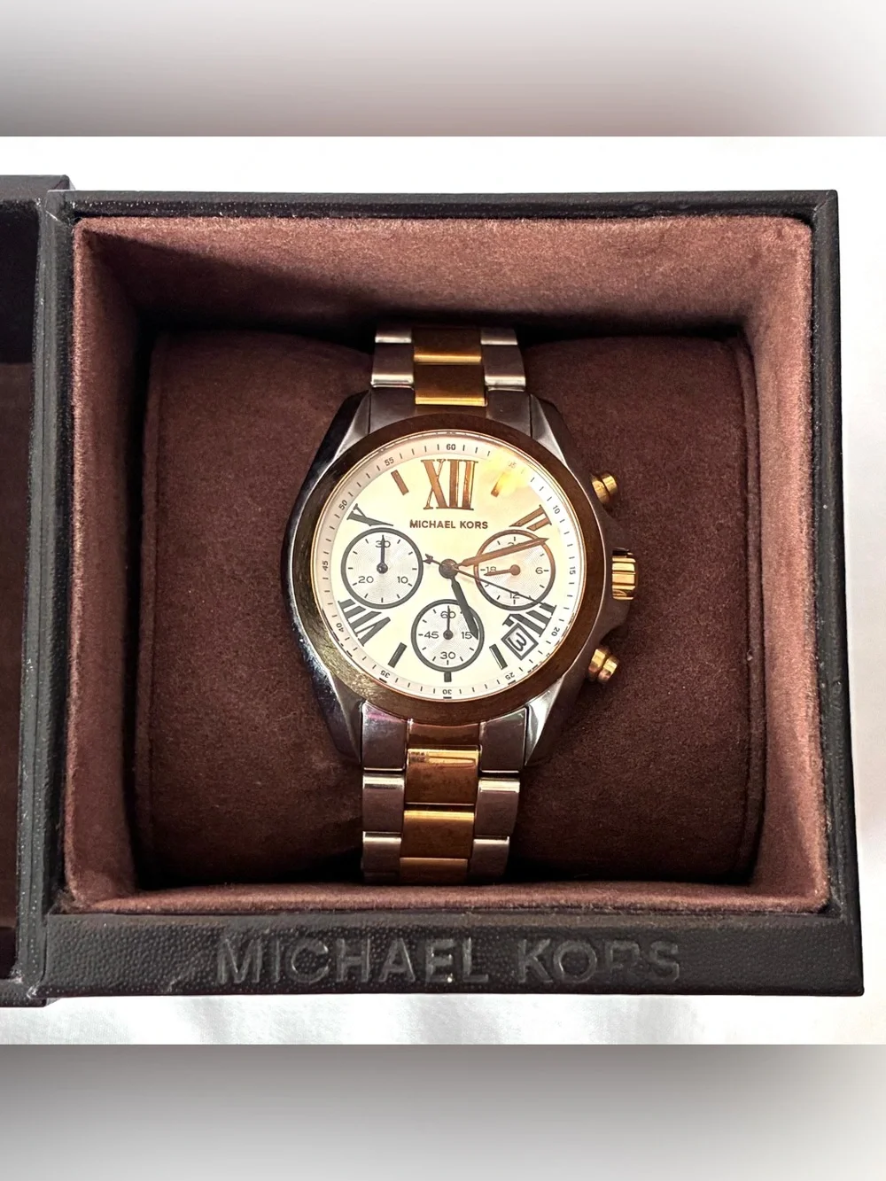Michael Kors Women's Mini Bradshaw Chronograph Watch (MK5912)